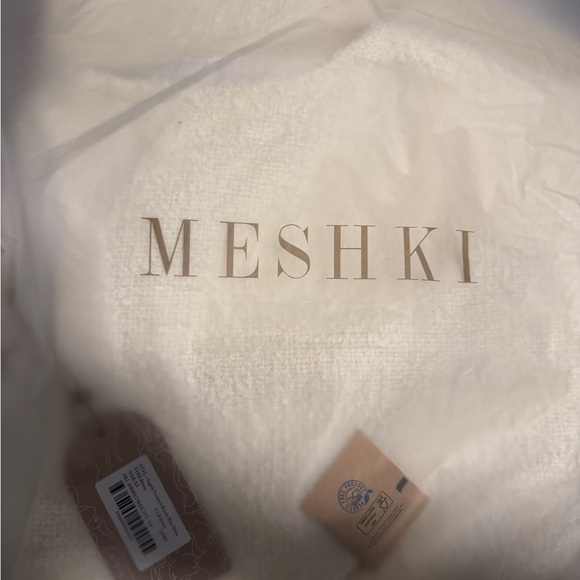 BNWT Angela Textured Boucle Mini Dress - Ivory SIZE XS - Picture 4 of 5